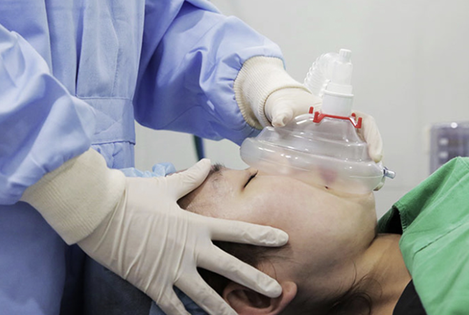 Anesthesia monitoring during surgery at YUNO