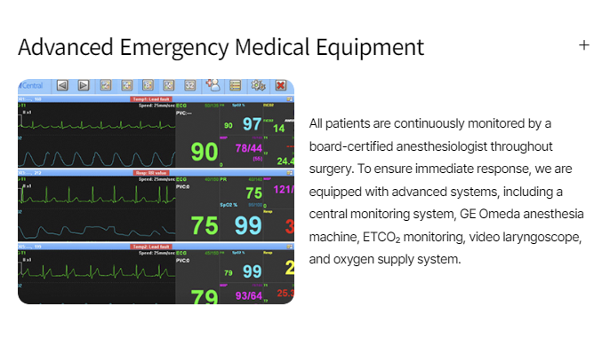 Advanced emergency medical equipment