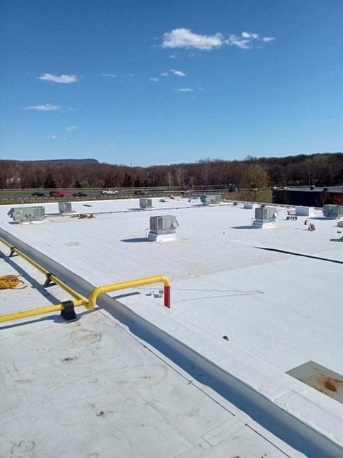 Industrial Rooftop— Springfield, MA — Sun Roofing Inc
