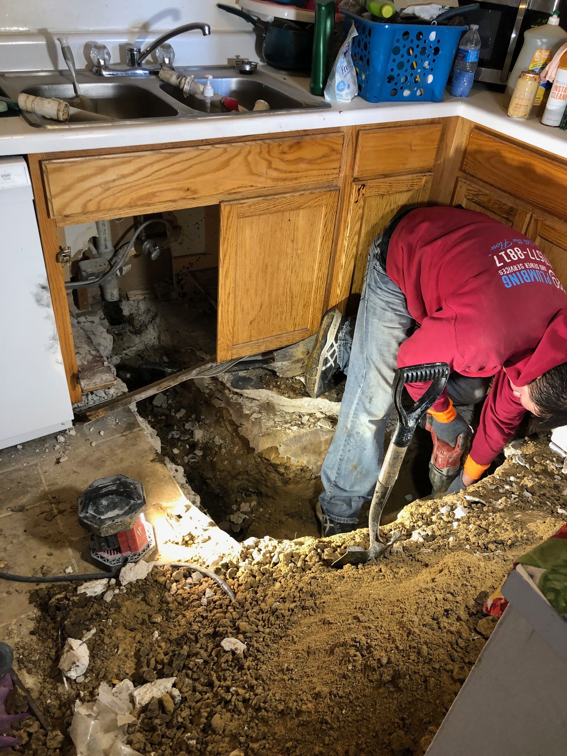 PLACEHOLDER &mdash; replace with sewer camera inspection photo