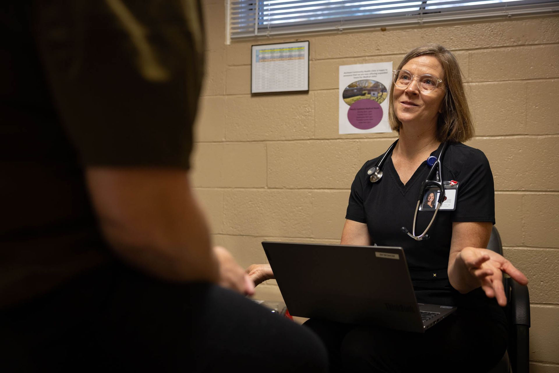 Doctor Glynn at ACHC Atchison