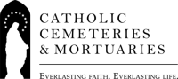 Logo of the Willow Funeral Home with a dark blue arc and text.