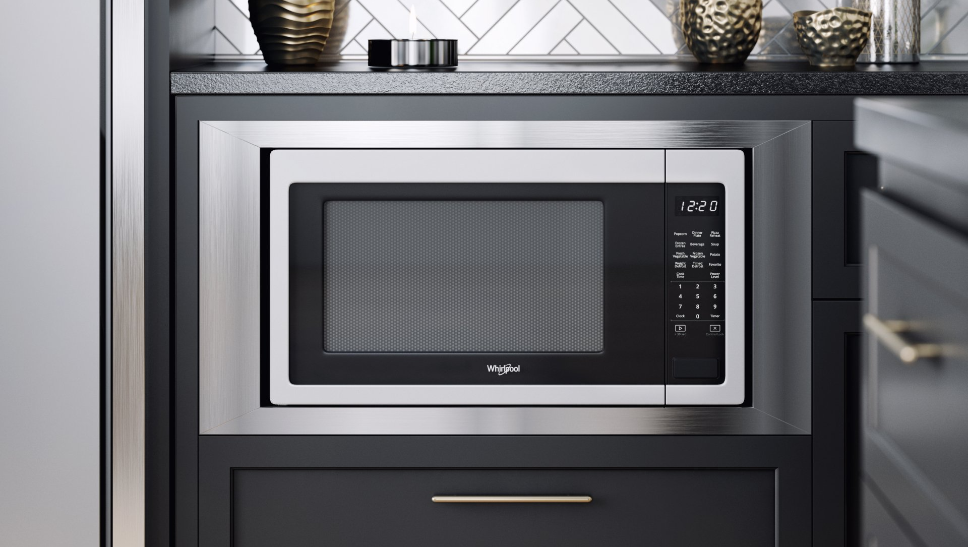 Custom Microwave Trim Kit