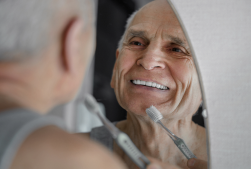 Comprehensive services including fixed prosthodontics, crowns, bridges, implants, for seniors and underserved patients