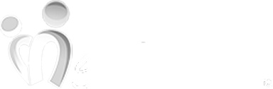 Abstract icon of two people, one small and one large, forming a heart shape.