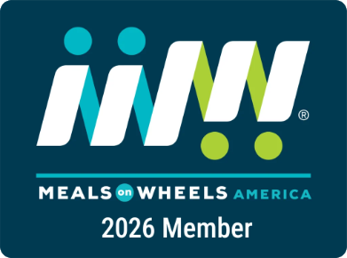 The meals on wheels america logo is a 2024 member.