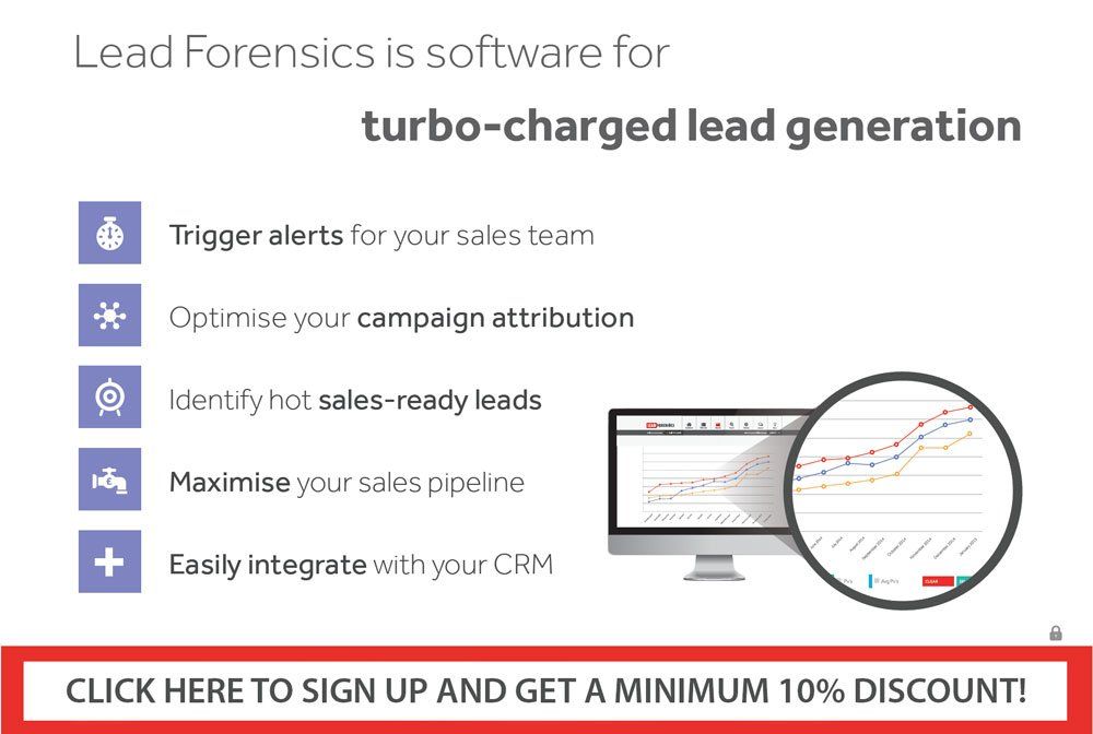 Lead forensics is software for turbo charged lead generation