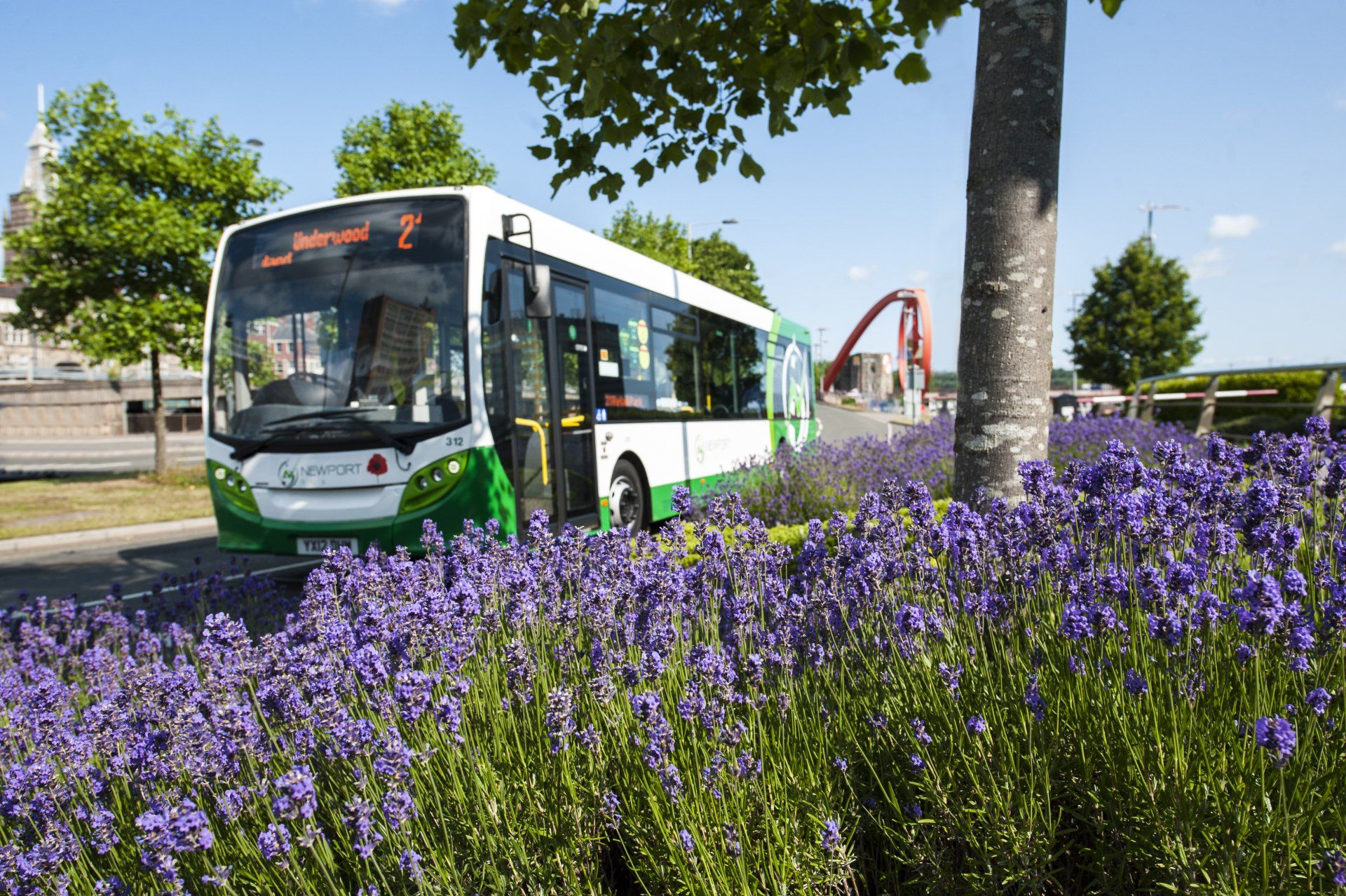 Newport Bus at Friars Walk, Kingsway, Newport near to Friars Walk Shopping Centre