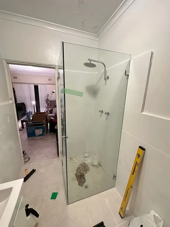 After White Bathroom — Kogarah, NSW — One Touch Plumbing