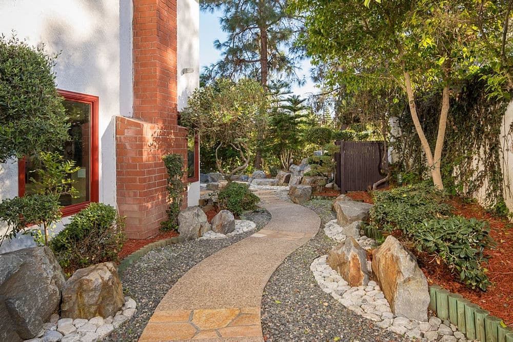 Concrete patio