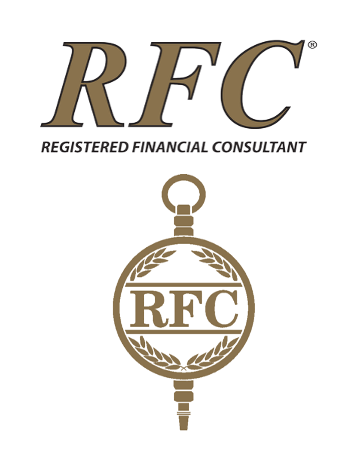 A logo for a registered financial consultant.