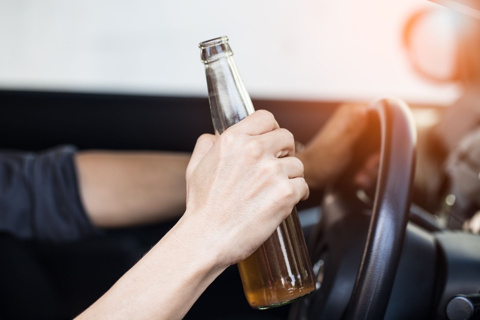 Drinking alcohol while driving
