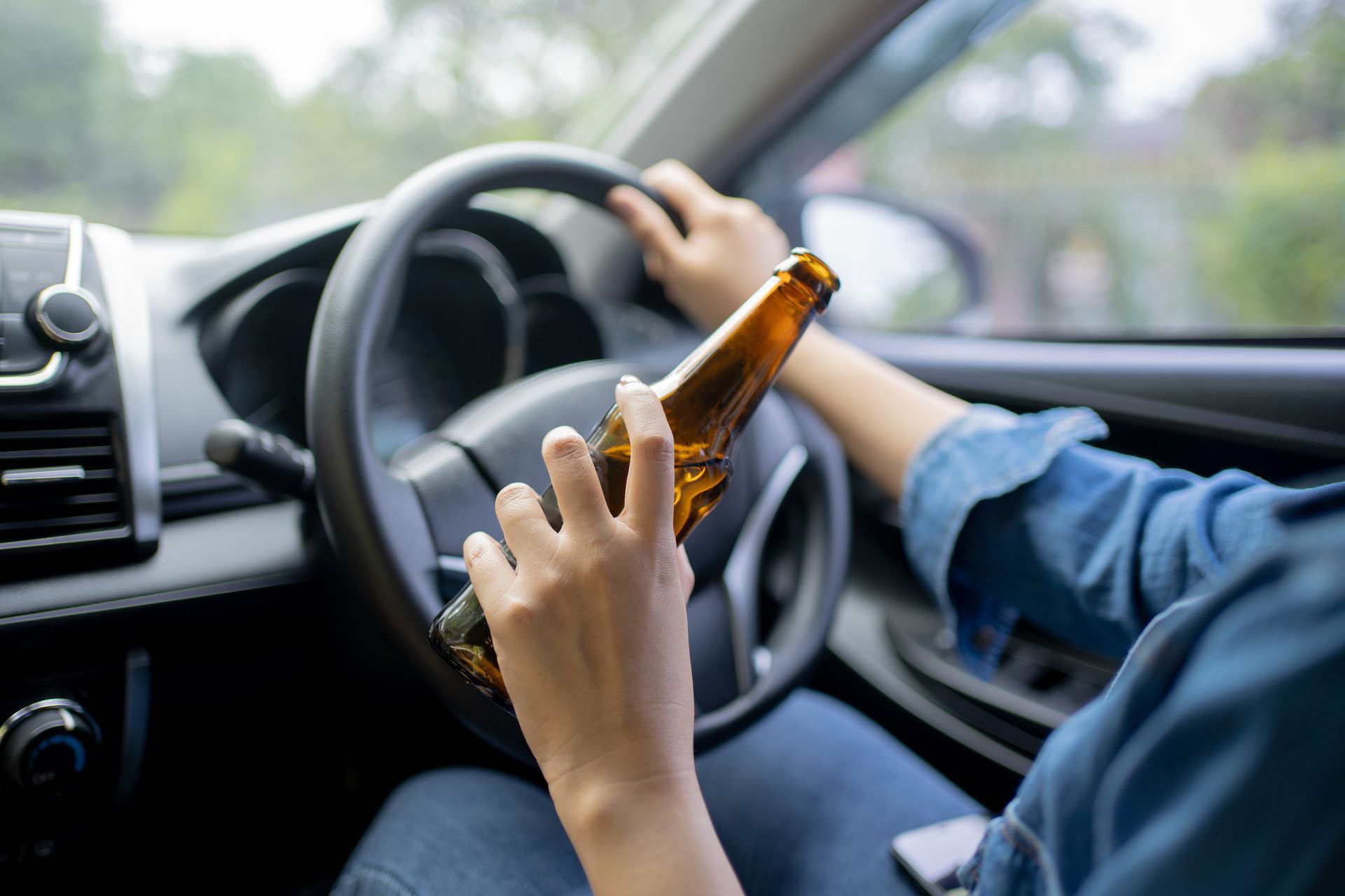 Alcohol bottle