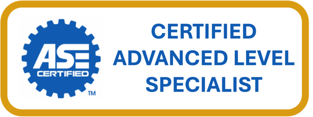 ASE ADVANCED LEVEL SPECIALIST LOGO | FINE Automotive Services