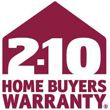 Logo for 2-10 Home Buyers Warranty: Maroon house shape with white