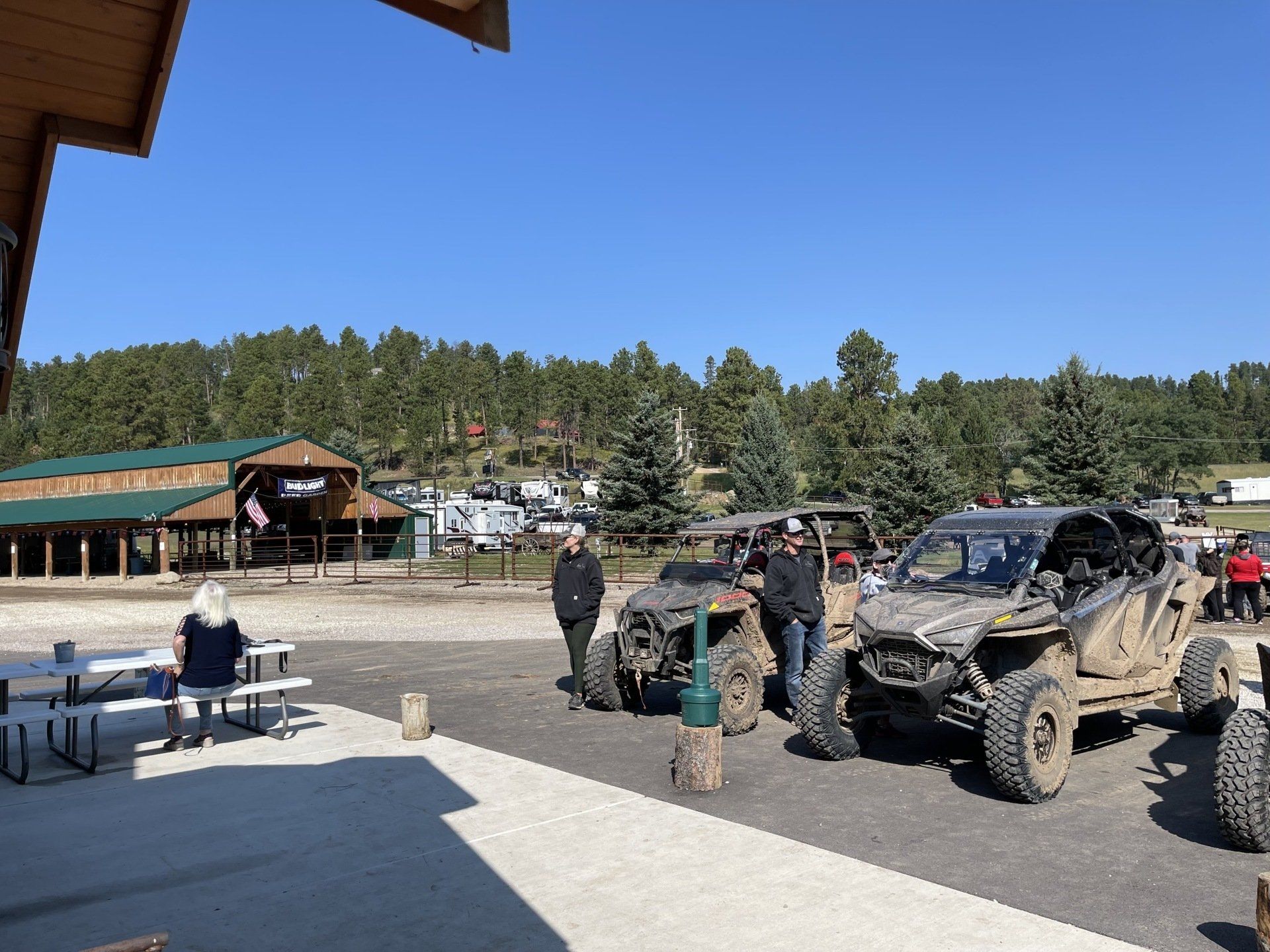 UTV on a desert