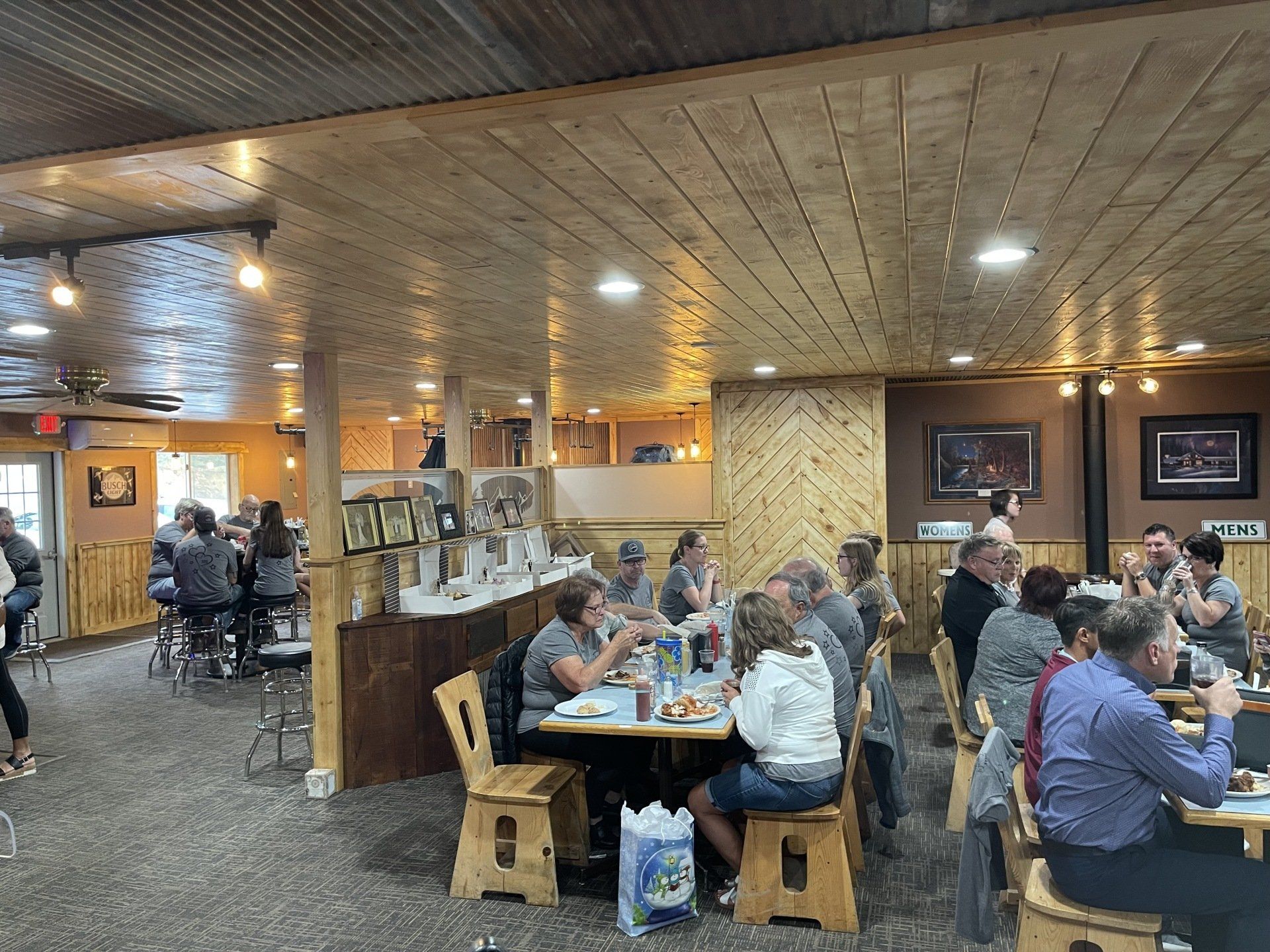 Interior of wedding event venue