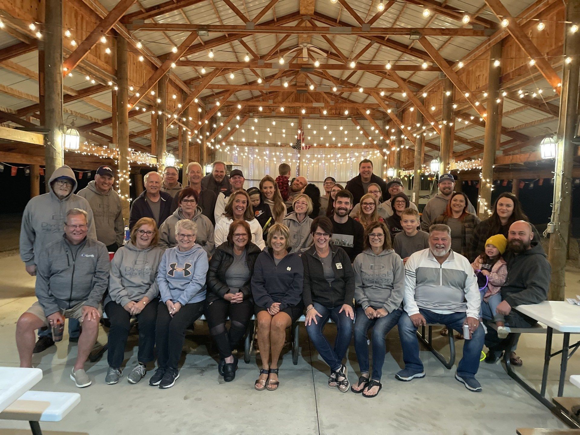 Large group of people at an event