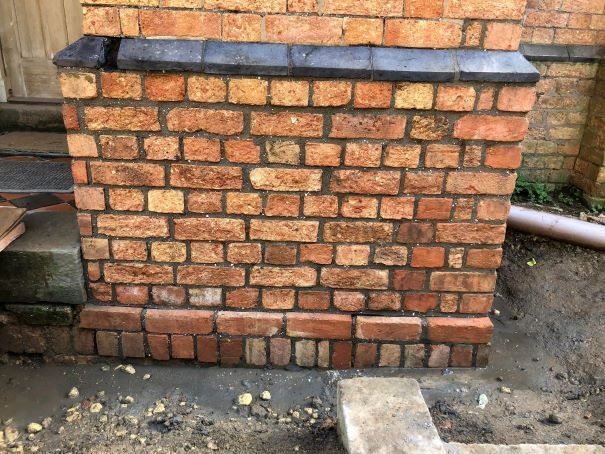 Renovated brickwork by buildjunky.com