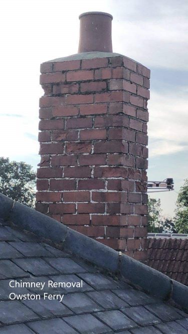 Exterior Chimney Removal by buildjunky.com