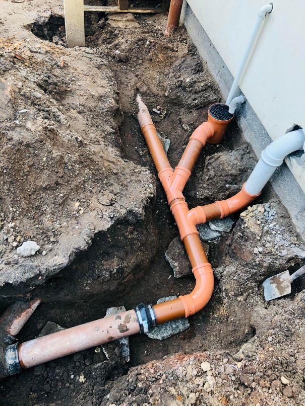 Underground drainage by buildjunky.com