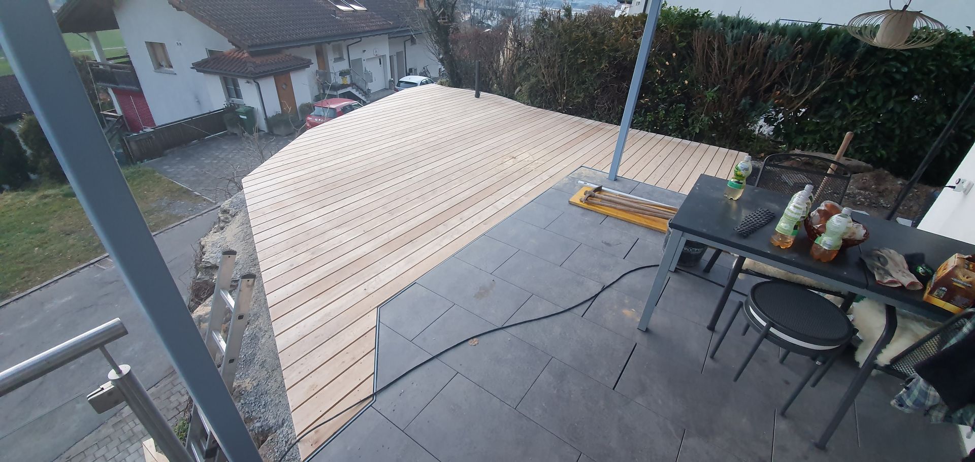 Holzterrasse