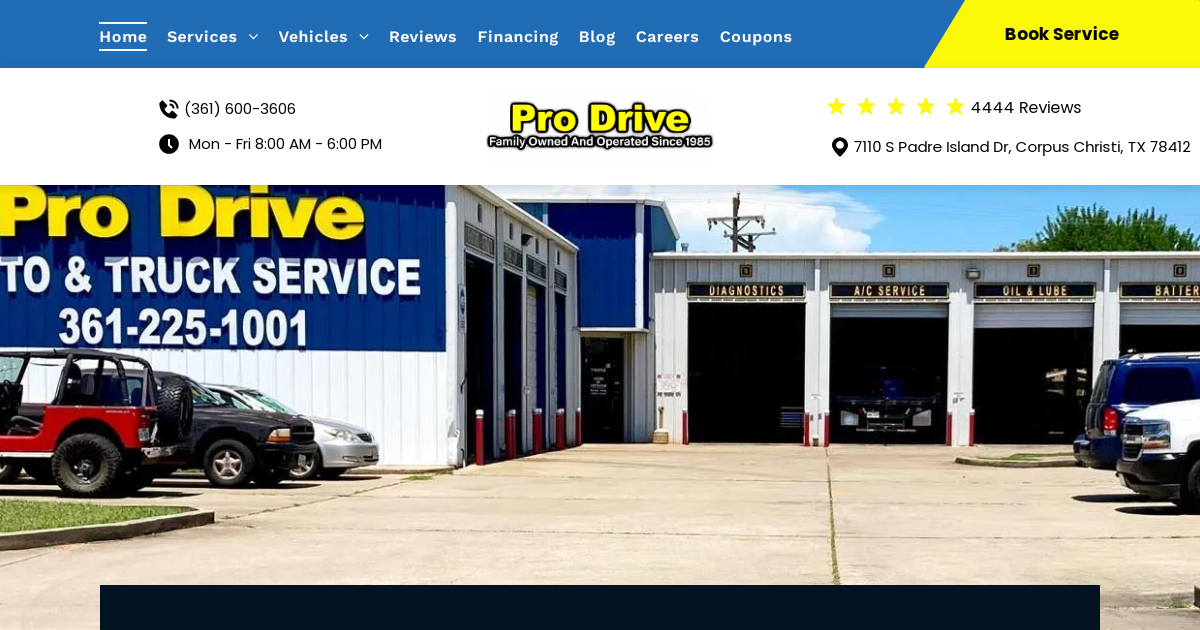 Pro Drive Auto Repair S.P.I.D.