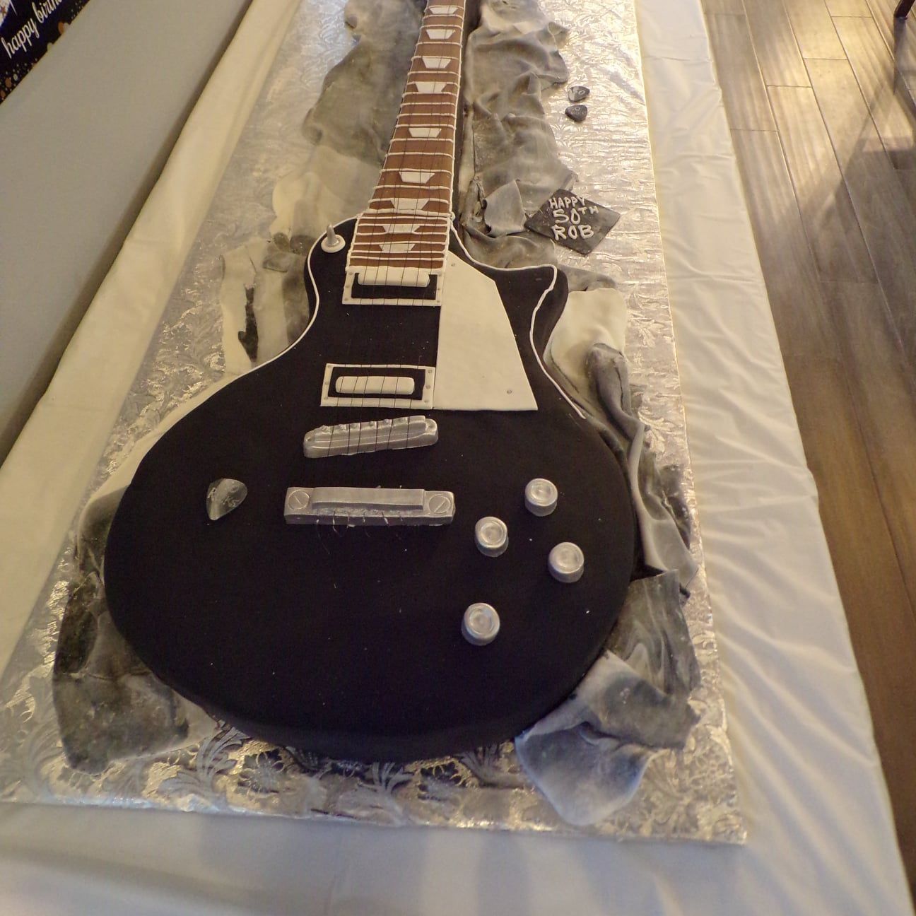 Guitar cake — Hawley, PA — Sweet Sensation Cakes