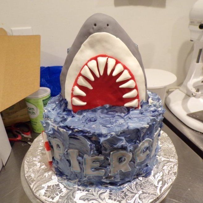 Jaws cake — Hawley, PA — Sweet Sensation Cakes