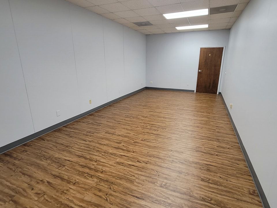Commercial Space After Interior Paining Service Was Administered
