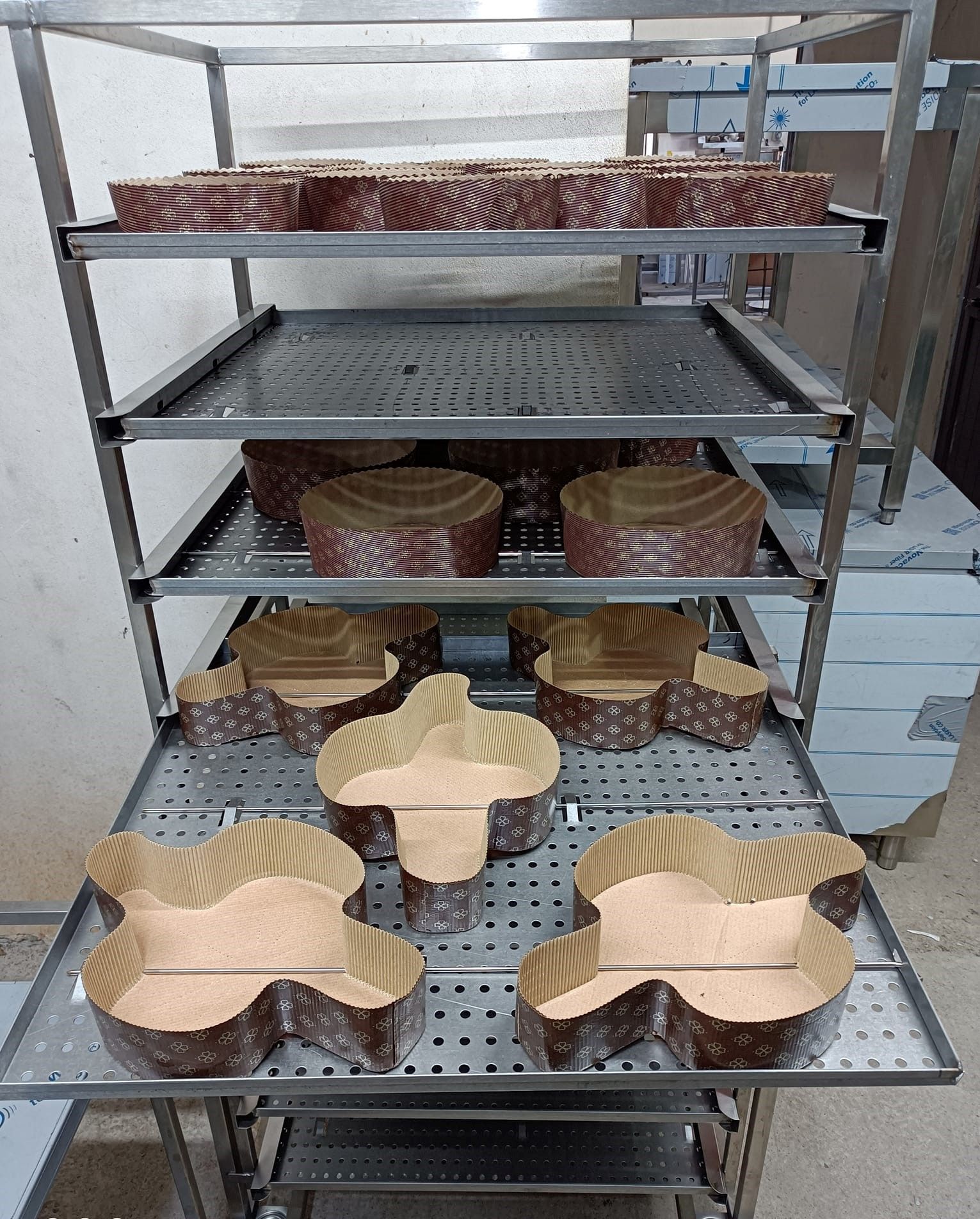 scaffali inox