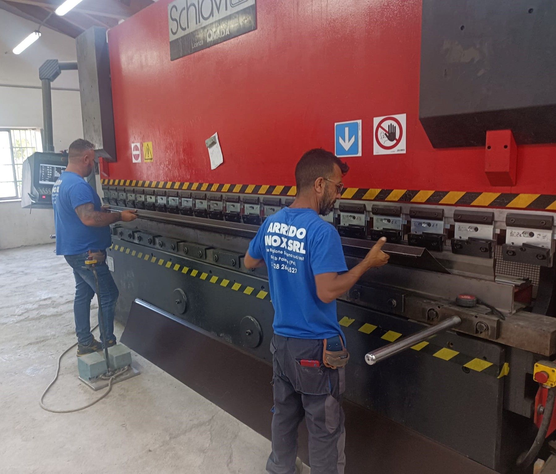 lavorazione acciaio