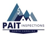 A logo for Pait Home Inspection company in north carolina.