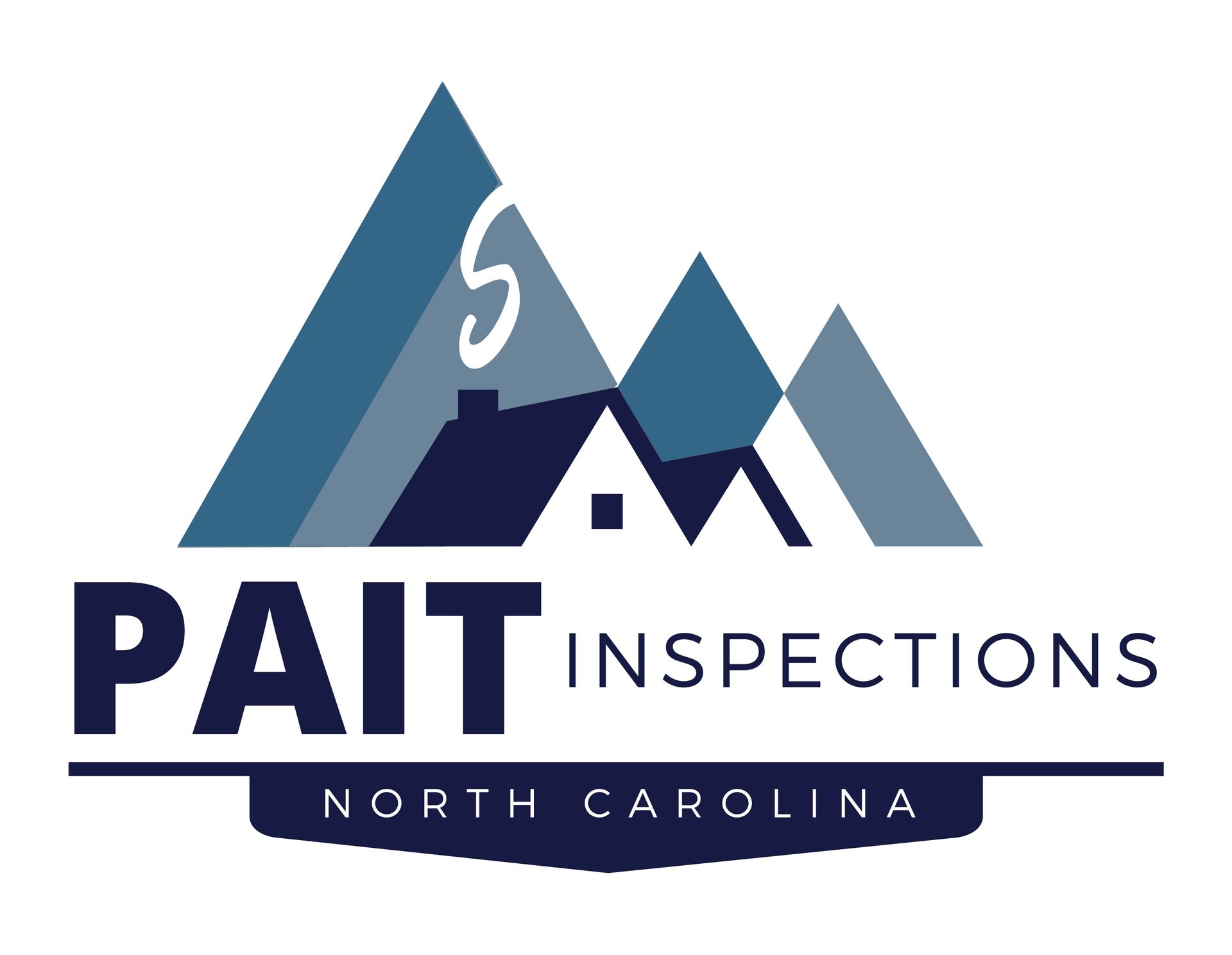 A logo for Pait Home Inspection company in north carolina.