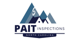 A logo for Pait Home Inspection company in north carolina.
