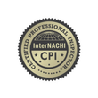 A seal that says certified professional inspector on it