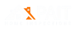 A logo for Pait Home Inspection company in north carolina.