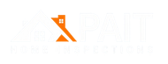 A logo for Pait Home Inspection company in north carolina.