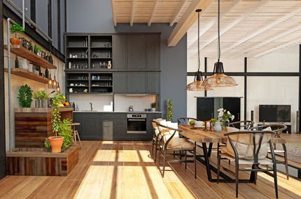 Kitchen in new remodeled home — Affordable Remodeling in Yonkers, NY