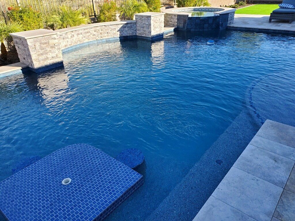 How much water evaporation is normal is a Vegas pool