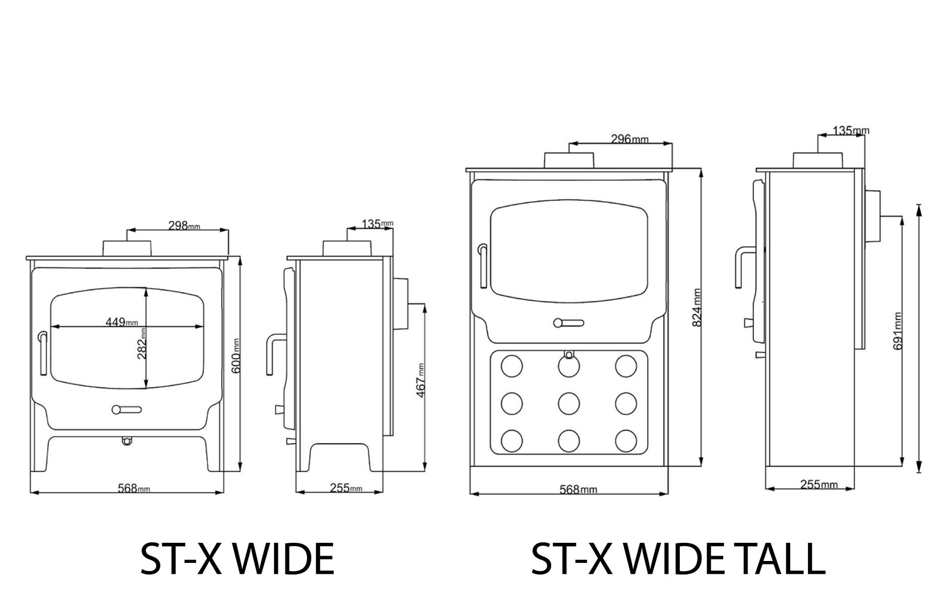 Saltfire ST-X Wide / Wide Tall
