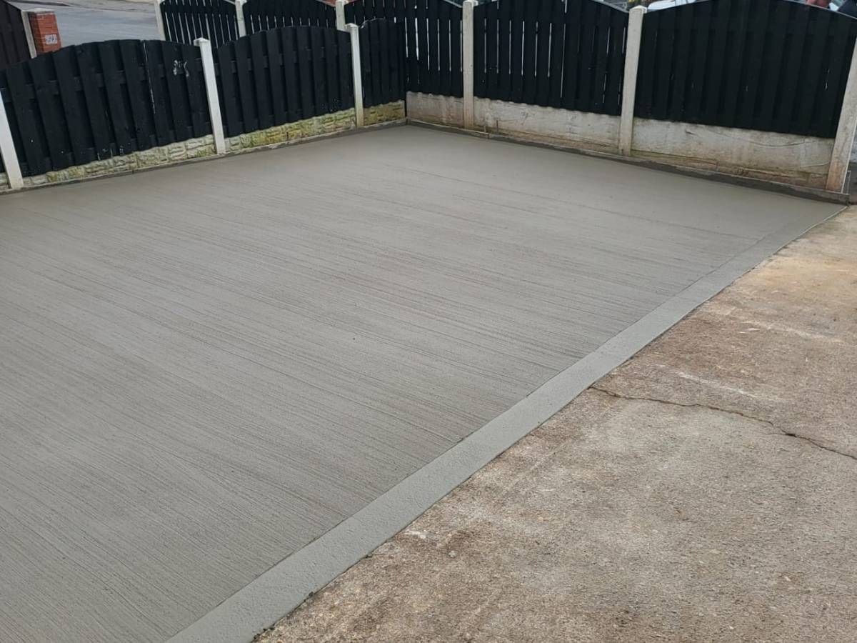Driveways Rotherham installed concrete driveway in Rotherham