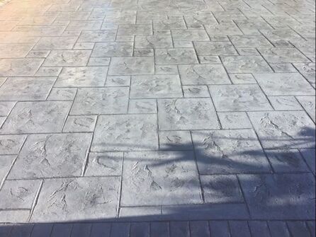 pattern imprinted concrete in Rotherham