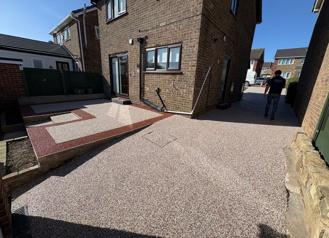Driveways Rotherham resin driveway installed in Mexborough 