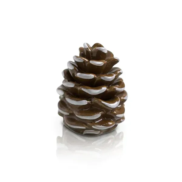 Nora Fleming Mini, Pinecone (Pretty Pinecone)