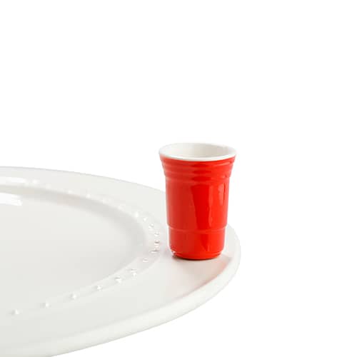 Nora Fleming Mini, Solo Cup (Fill Me Up!)
