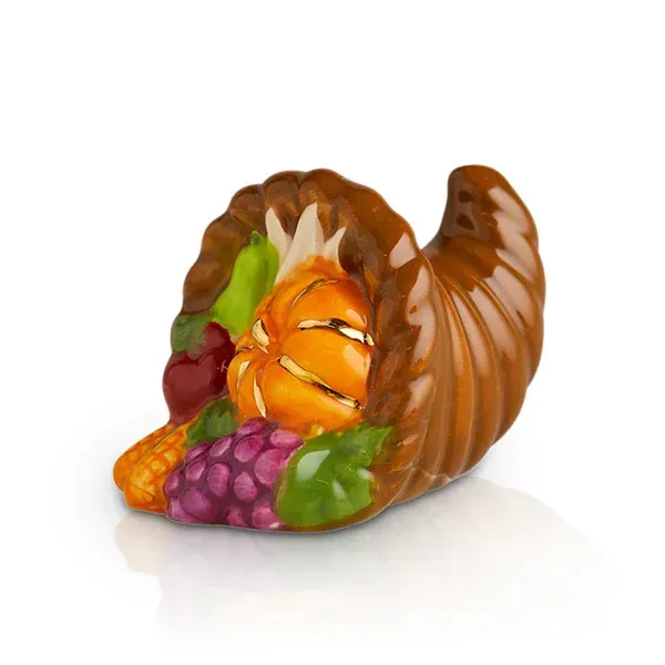 Nora Fleming Mini, Cornucopia (Autumn's Bounty)