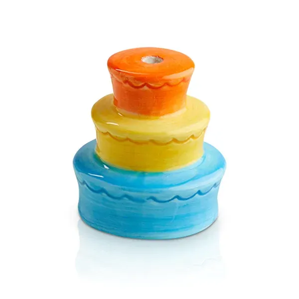 Nora Fleming Mini, Cake (Best Birthday Ever)