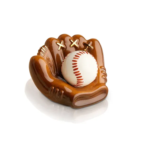 Nora Fleming MIni, Baseball Glove (Catch Some Fun)