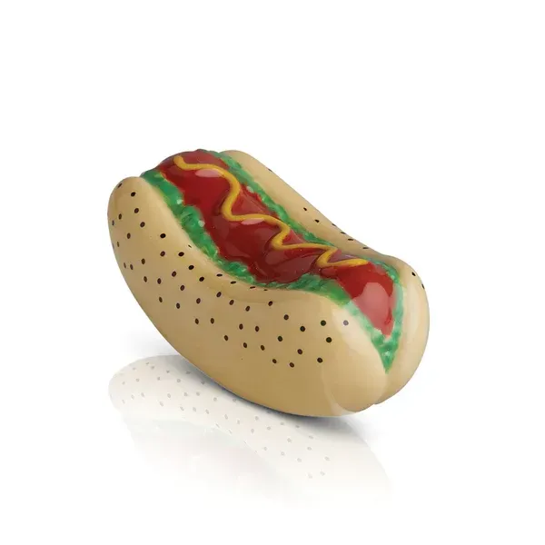 Nora Fleming Mini, Hot Dog (Chicago Dog)